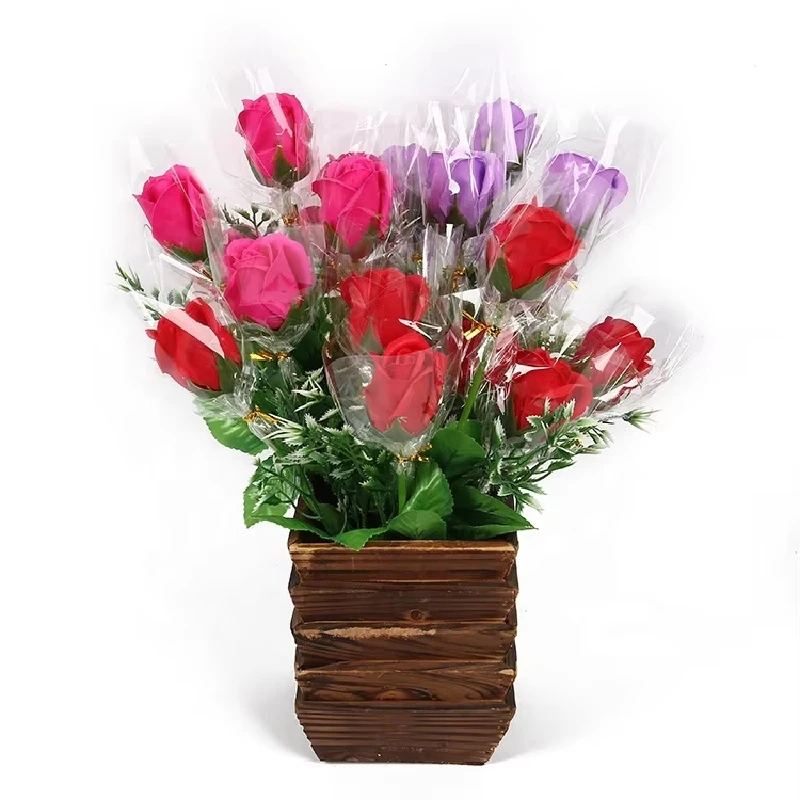 Soap Flowers For Wall Decoration